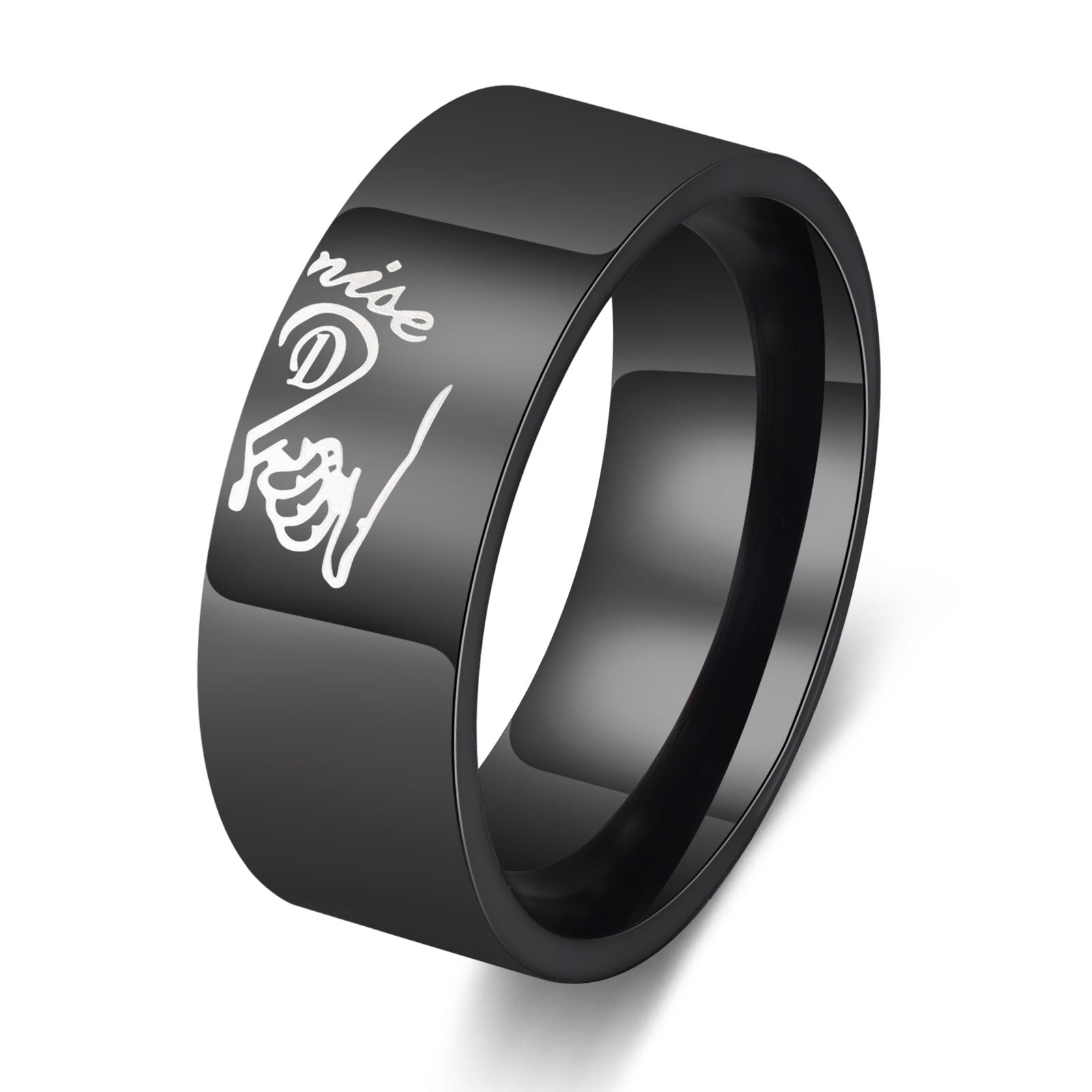 Custom Stainless Steel Couple Ring