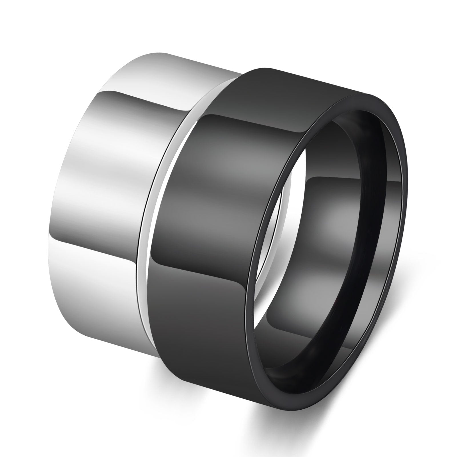 Custom Stainless Steel Couple Ring