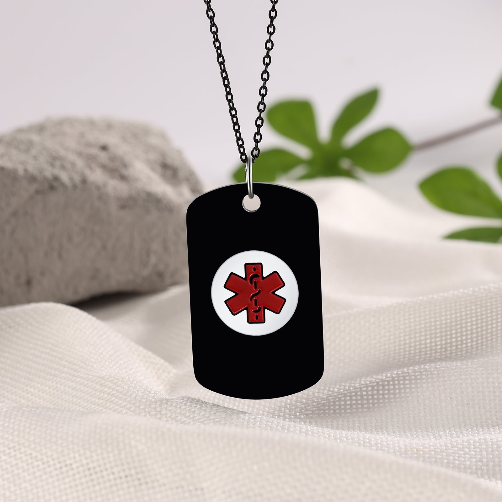 Custom Medical Info Necklace