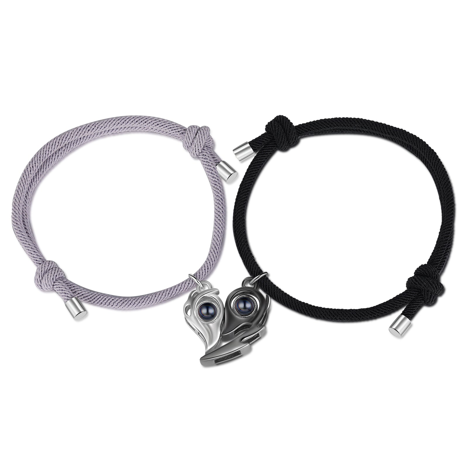 CustomPhoto Projection Couple Bracelet