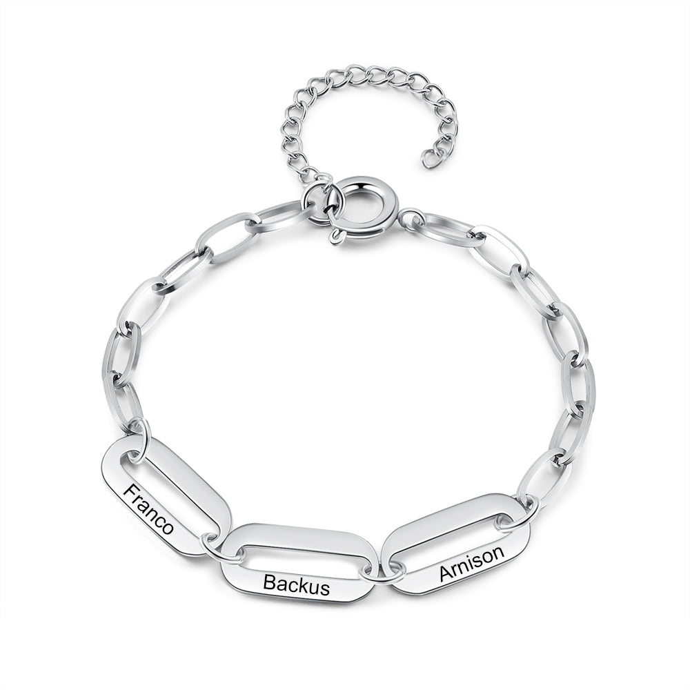 Personalized Stainless Steel Bracelet