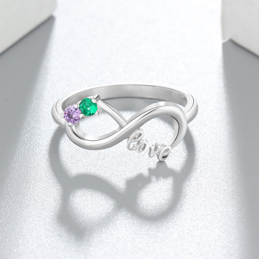 Custom 925 Sterling Silver LOVE Ring