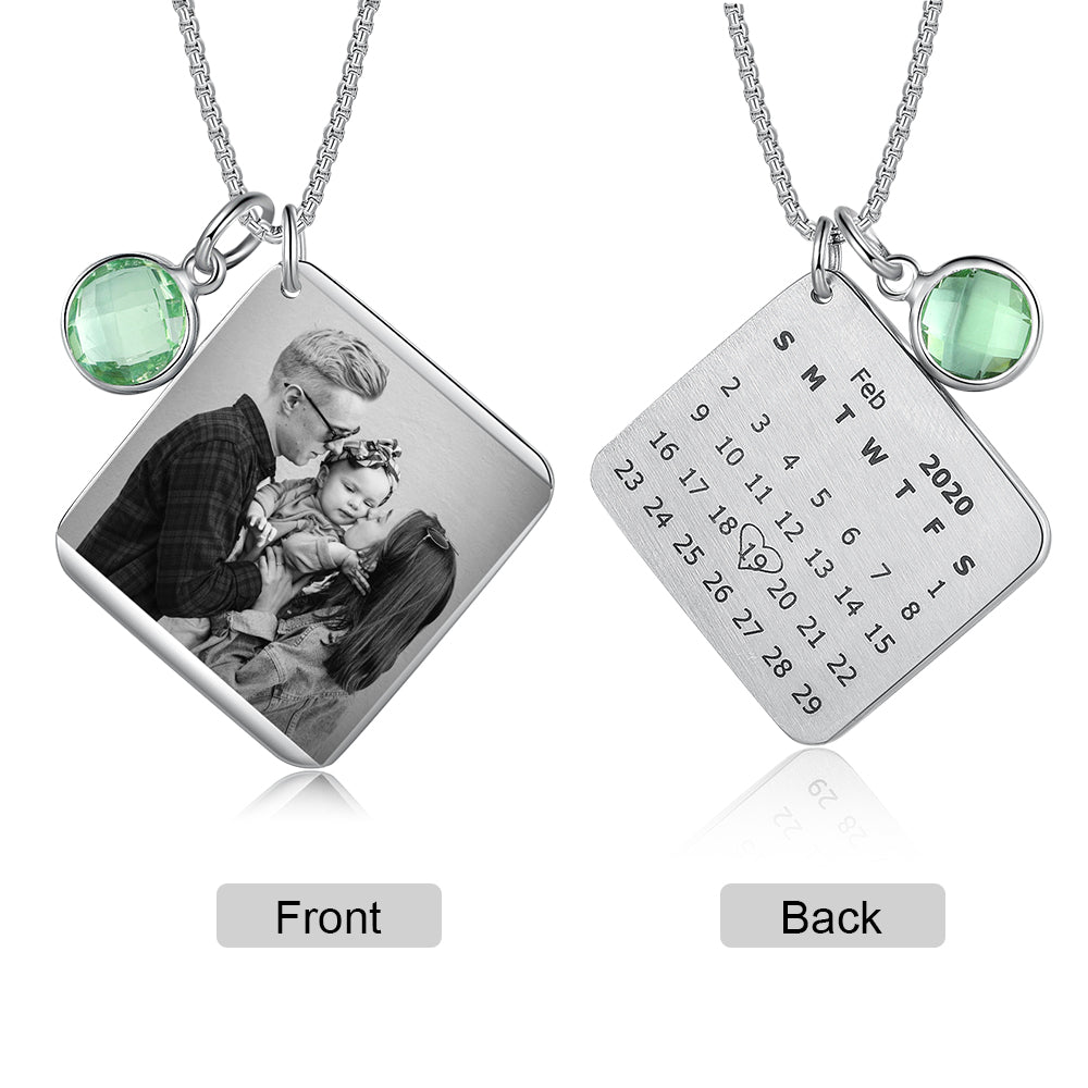 Custom Photo Necklace