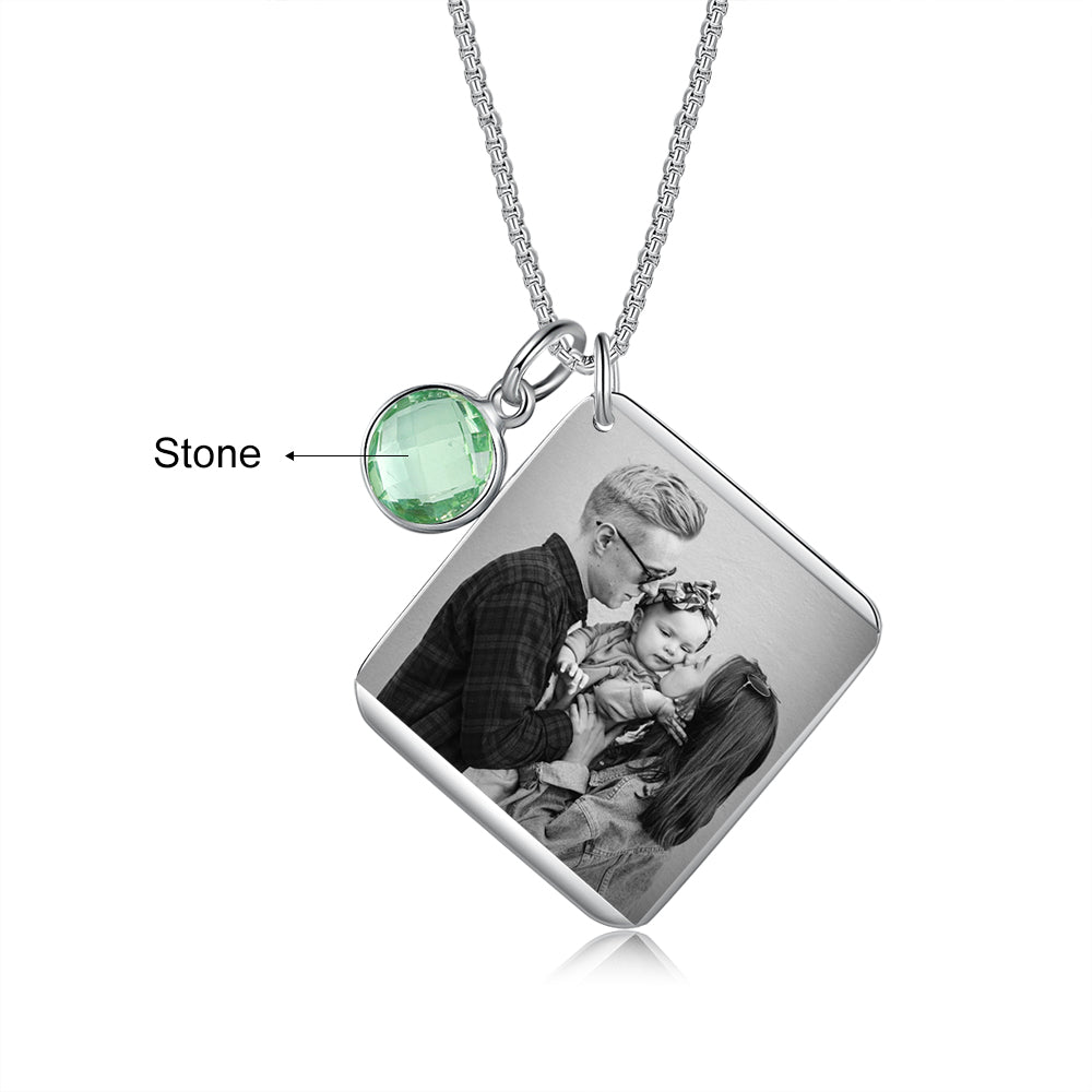 Custom Photo Necklace