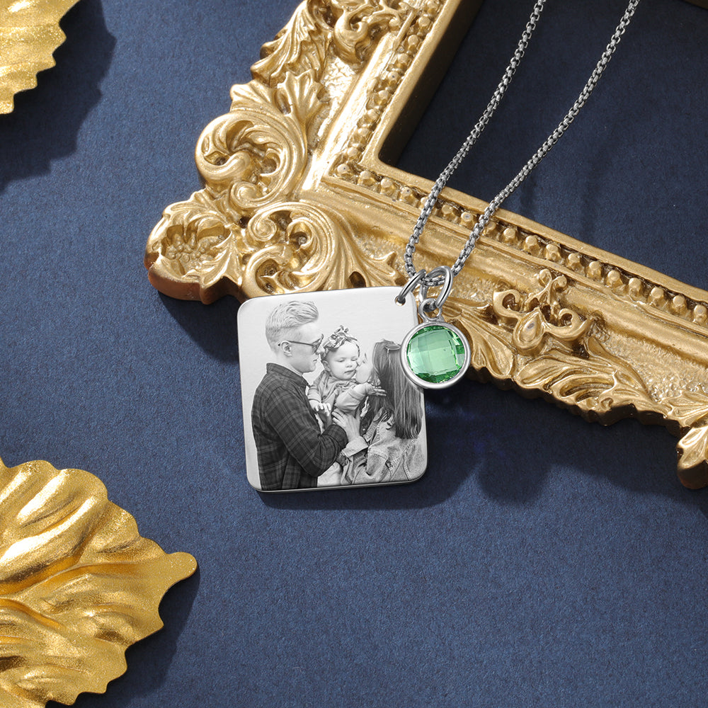 Custom Photo Necklace