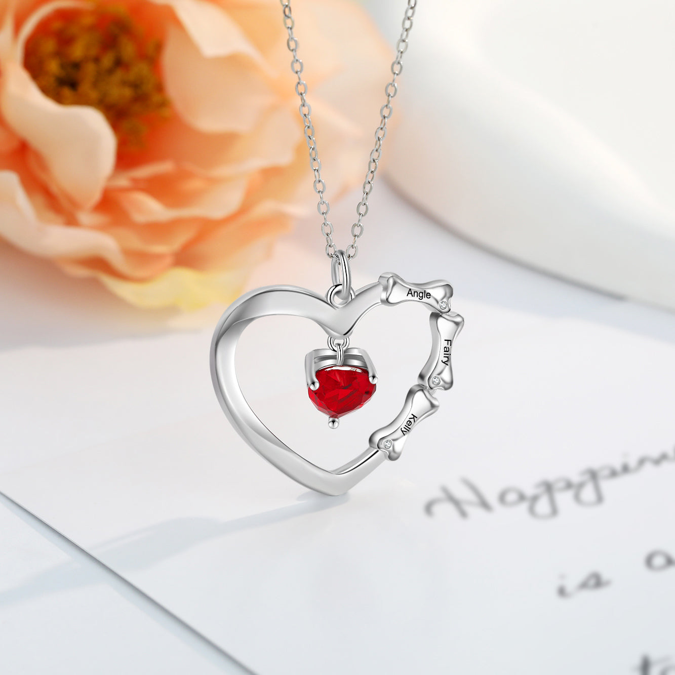 Custom Heart Necklace