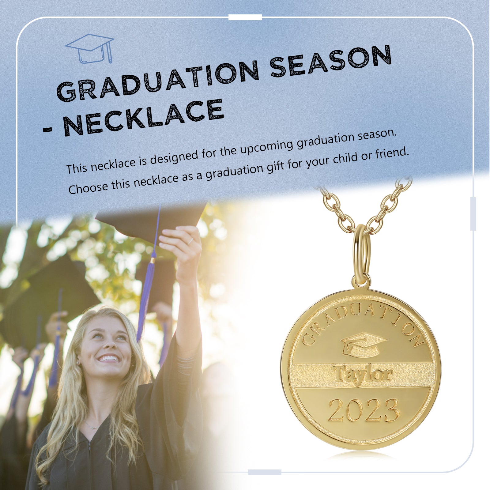 Custom Graduation Necklace