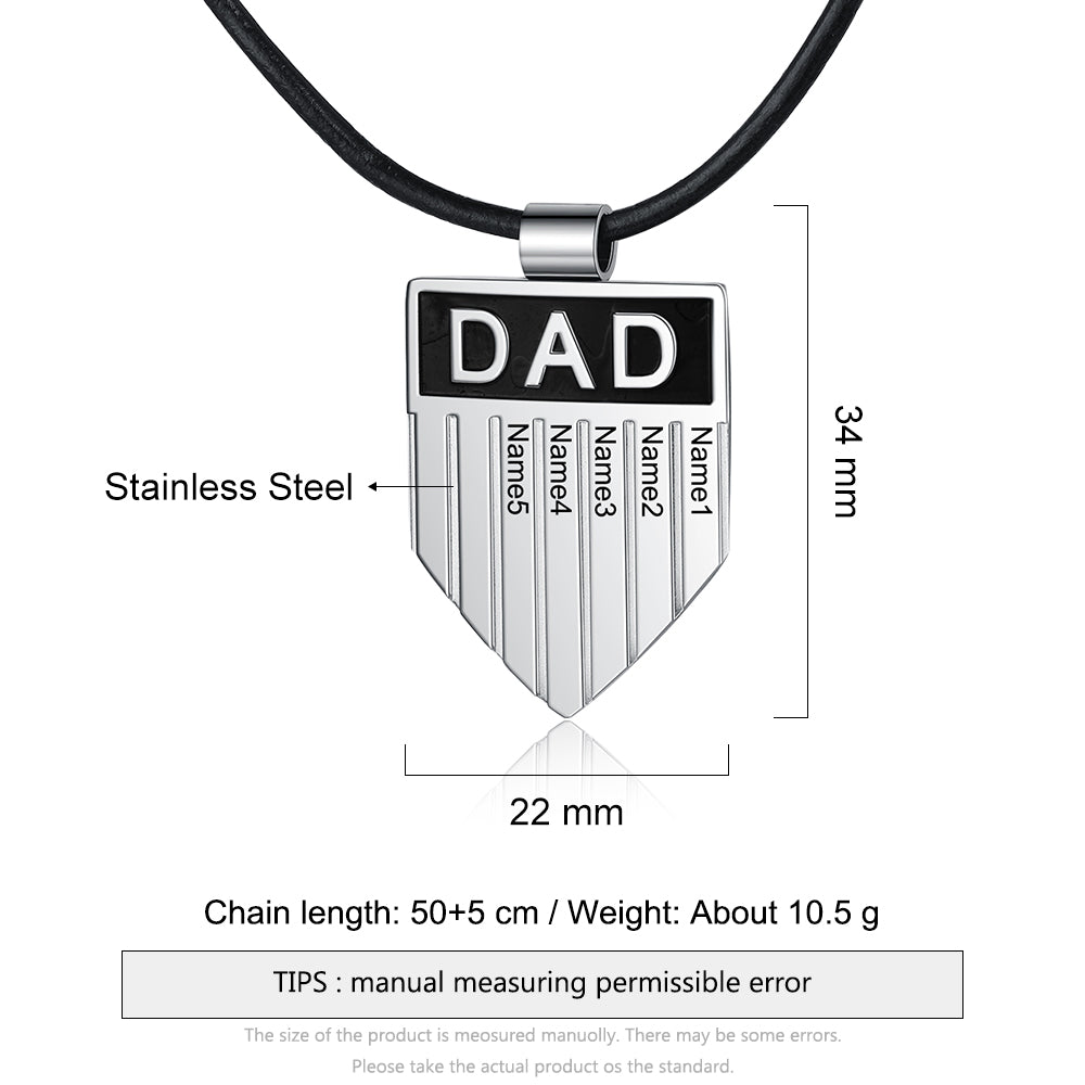 Personalized Stainless Steel Necklace