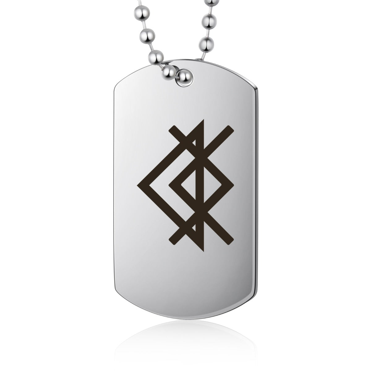 Personalized Shield Pendant Necklace